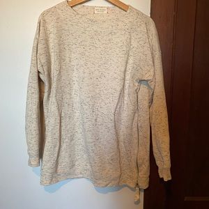 Max Studio sweater with zipper detail